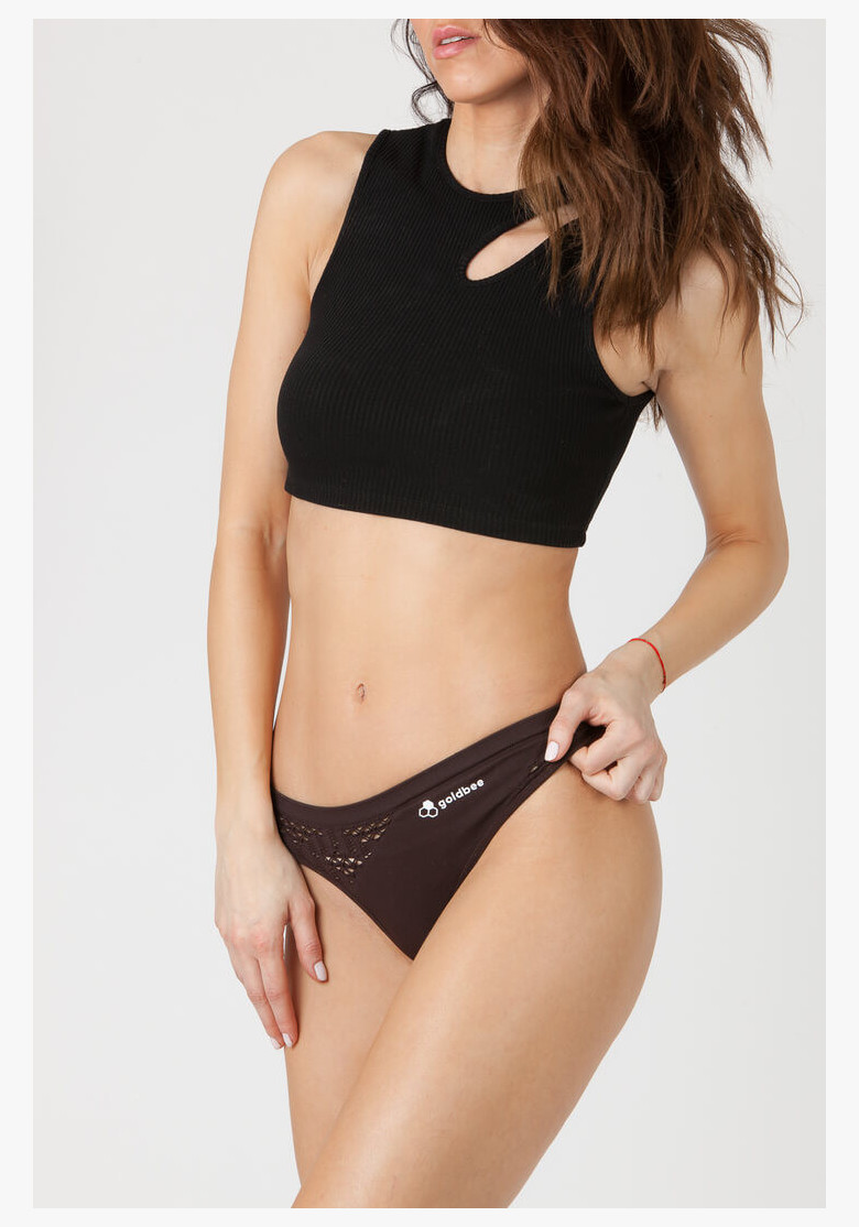 Panties GoldBee BeString Black Coffee Panties GoldBee BeString Black Coffee