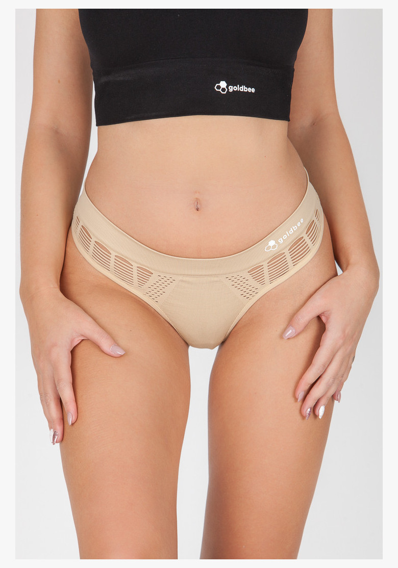 Panties GoldBee BeString Cappuccino