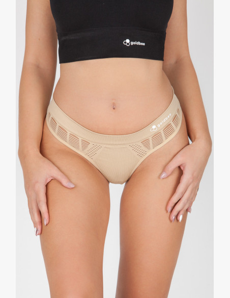 Panties GoldBee BeString Cappuccino