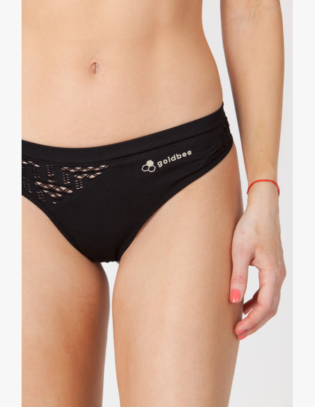 GoldBee BeString GL 3.0 Black Panties