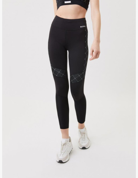 Björn Borg High Waist Block Tights Black