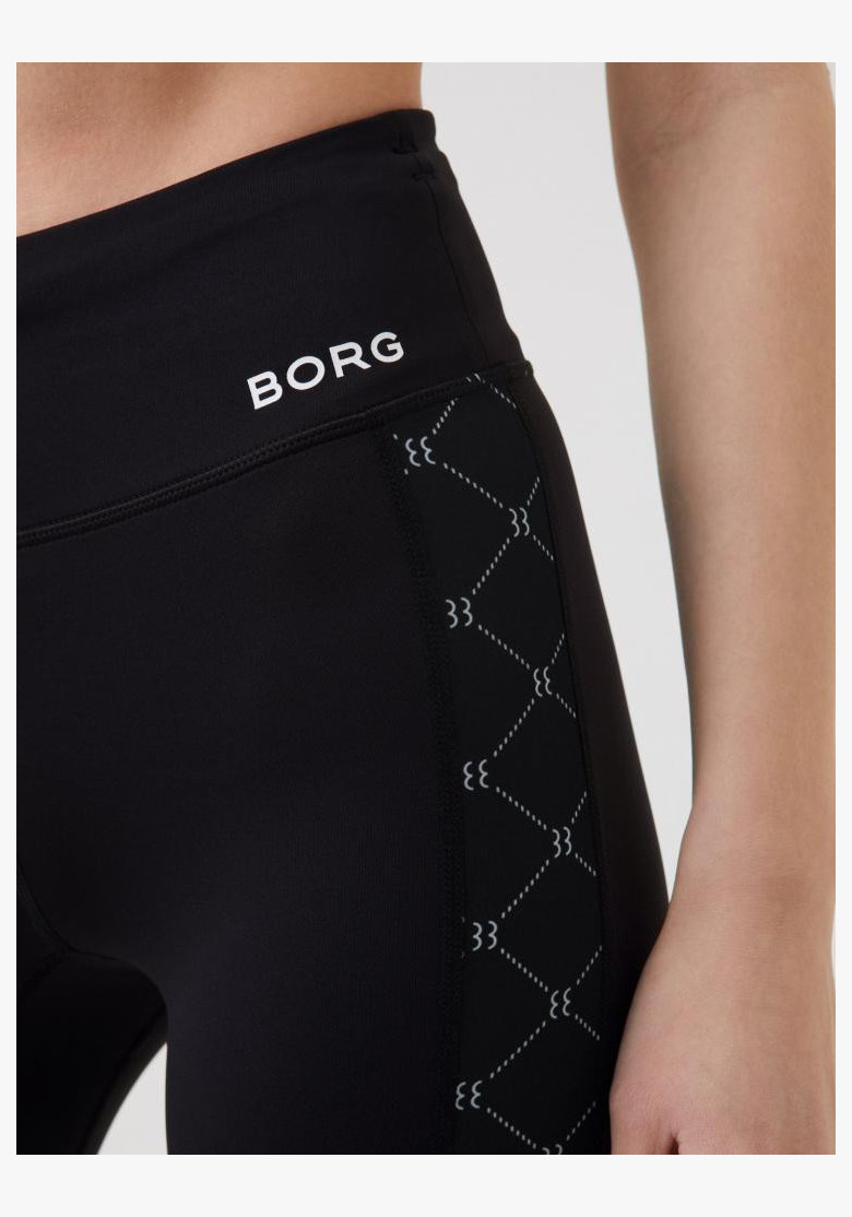 Björn Borg High Waist Block Tights Black