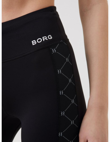 Björn Borg High Waist Block Tights Black