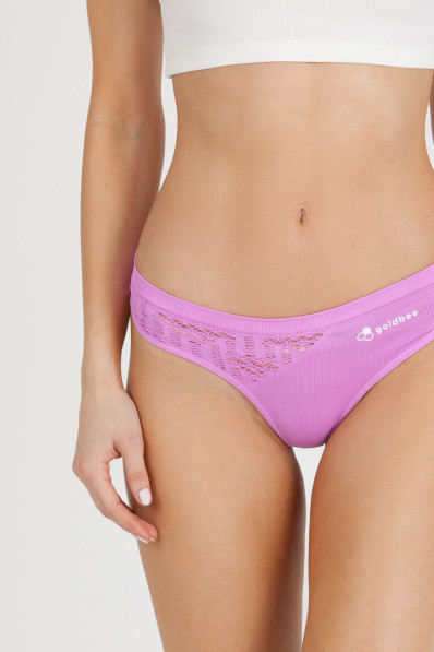 Nohavičky GoldBee BeString Violet