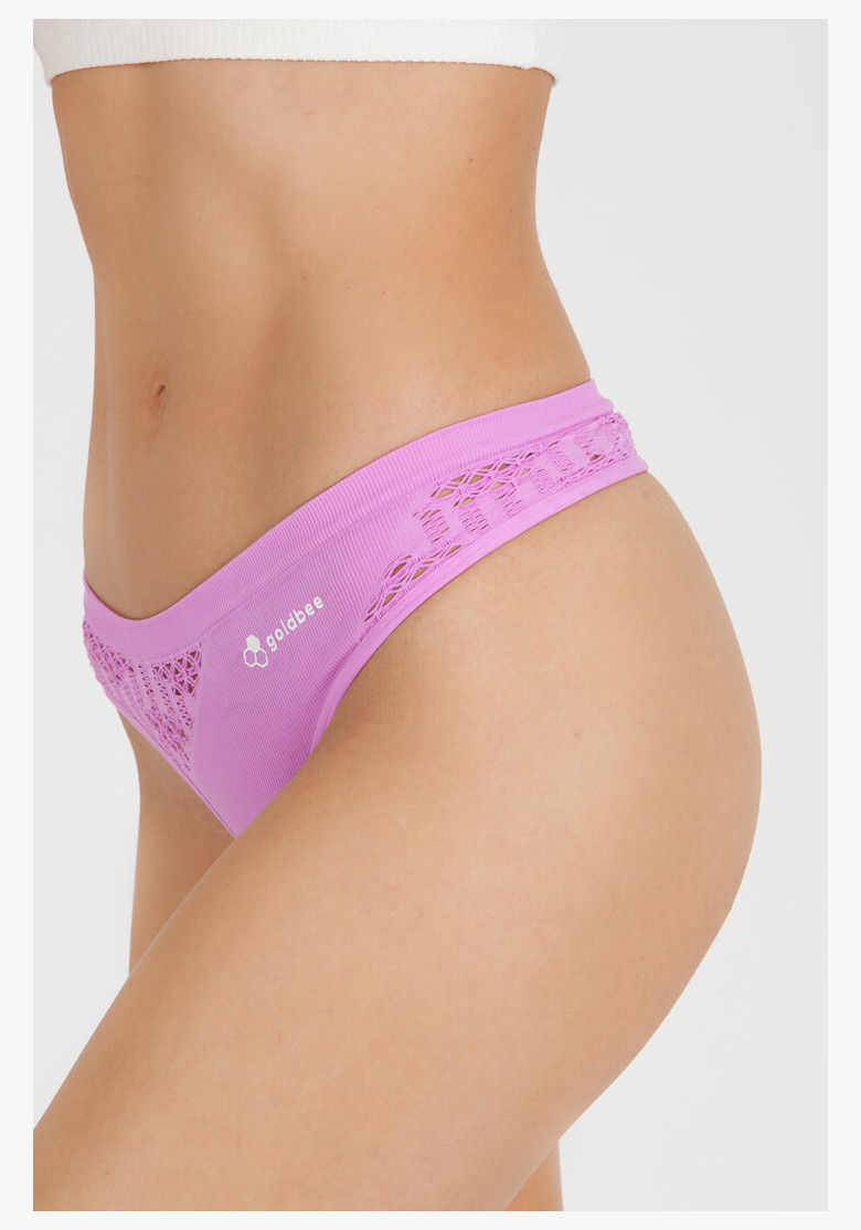 GoldBee BeString Violet Panties