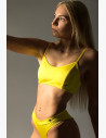 The brand GoldBee has produced its first swimsuit that is made of a special material that holds its shape even after being soaked in water.