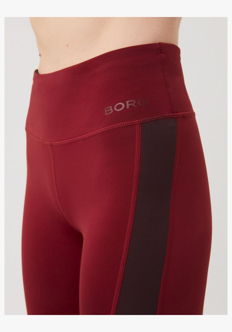 Björn Borg High Waist Block Tights red Björn Borg High Waist Block Tights red