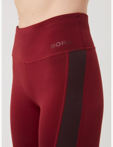 Björn Borg High Waist Block Tights red
