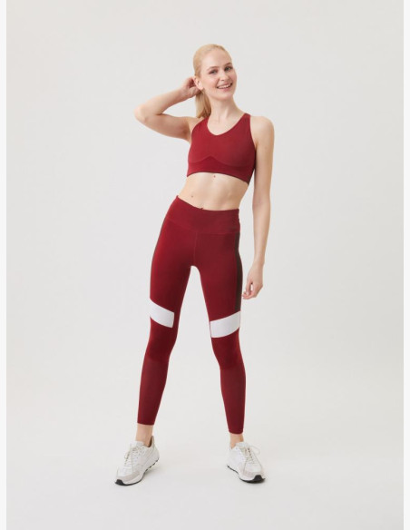 Björn Borg High Waist Block Tights red