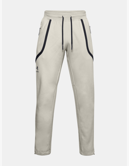 Sweatpants Under Armour Men's Rival Flc AMP Pants Summit White