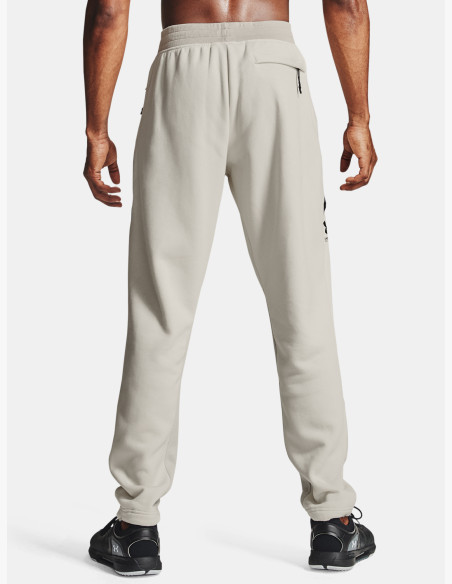 Sweatpants Under Armour Men's Rival Flc AMP Pants Summit White
