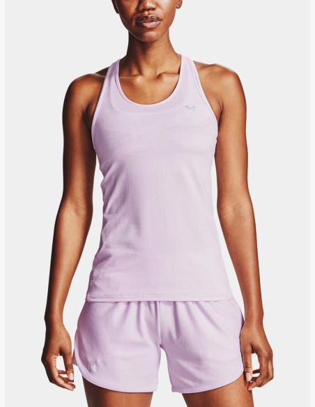 Under Armour HG Armour Racer Tank Crystal Lilac