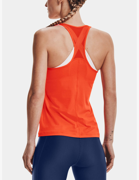 Under Armour HG Armour Racer Tank Phoenix Fire