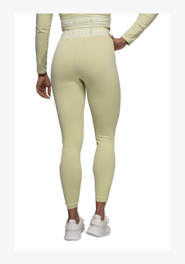 Rib Seamless Leggings Greenish...