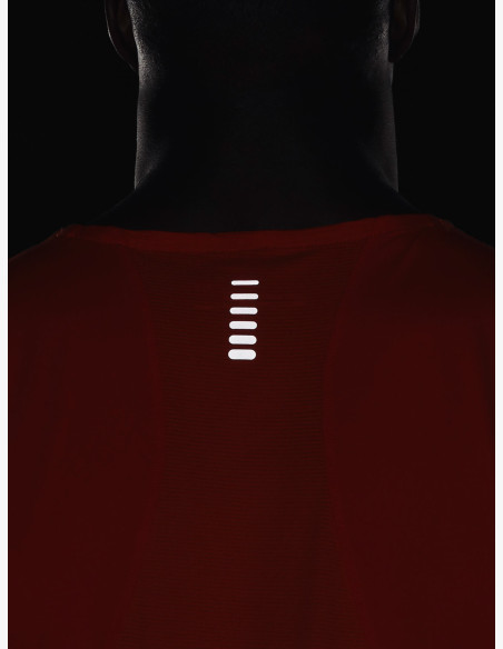 Under Armour Iso-Chill Run 200 Singlet Dark Orange Tank Top