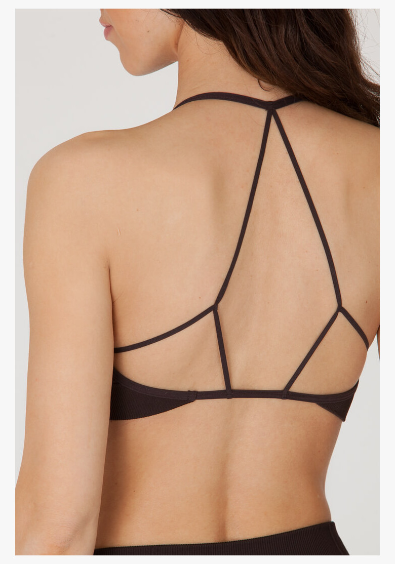 GoldBee BePadded Black Coffee Bra GoldBee BePadded Black Coffee Bra