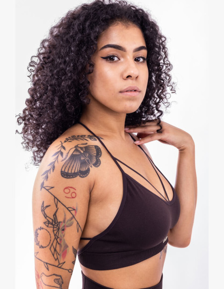 GoldBee BePadded Black Coffee Bra