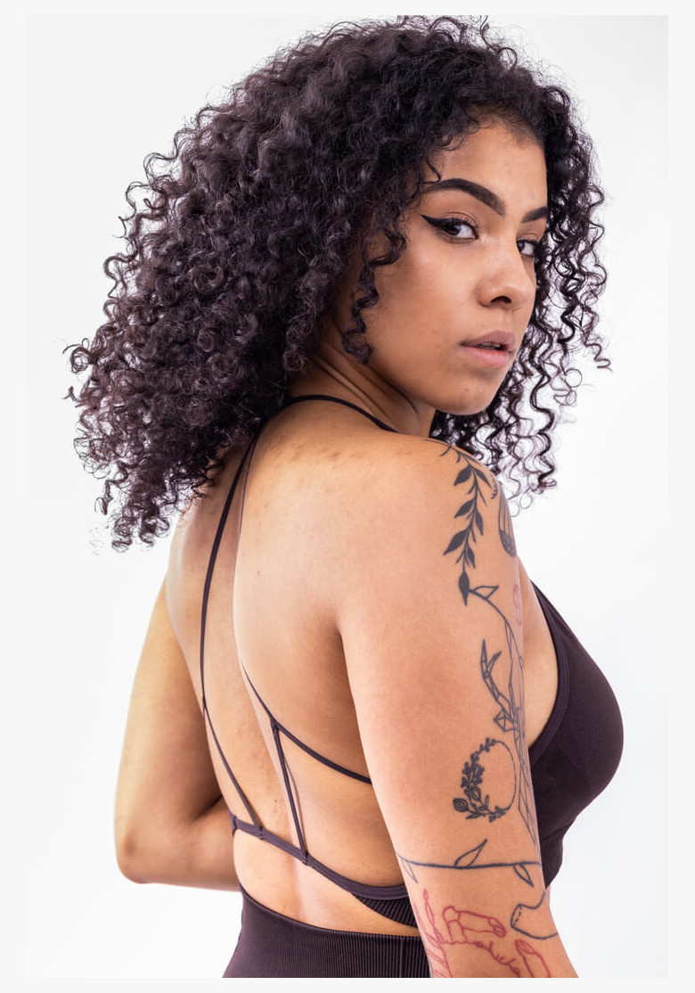 GoldBee BePadded Black Coffee Bra GoldBee BePadded Black Coffee Bra