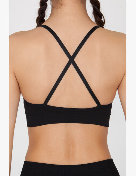 GoldBee BeSport Black Bra