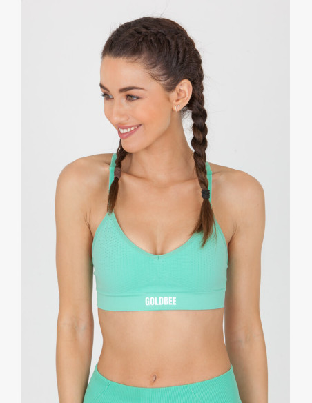 GoldBee BeSport Icegreen Bra