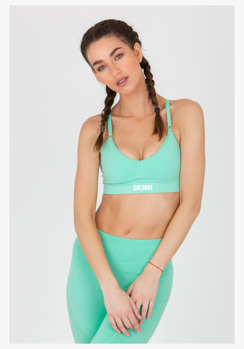 GoldBee BeSport Icegreen Bra