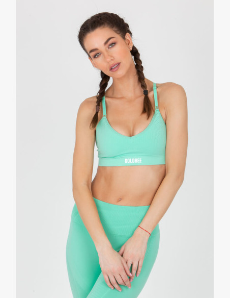 GoldBee BeSport Icegreen Bra