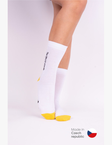 Socks GoldBee BeSox One White