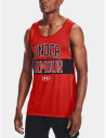 Pánske tielko Under Armour TECH 2.0 SIGNATURE TANK-ORG voľného strihu. 