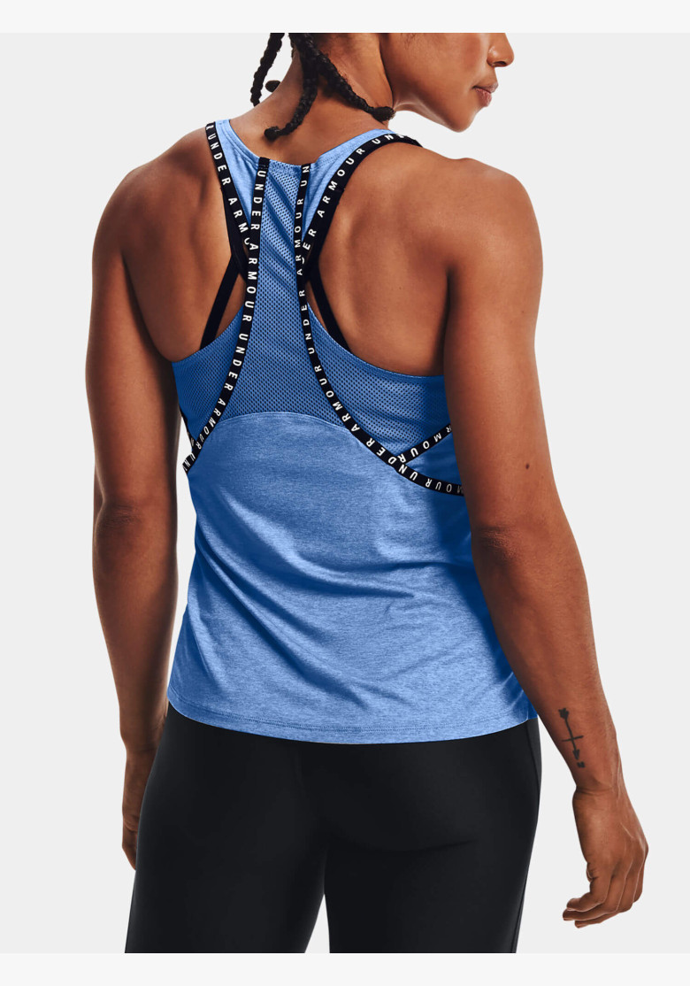 Under Armour Knockout Mesh Back Blue...