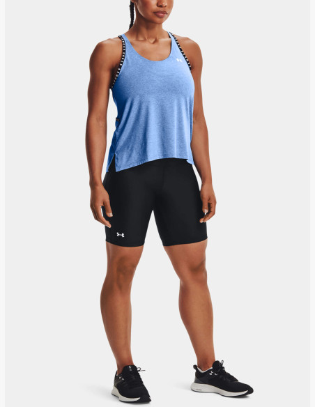 Under Armour Knockout Mesh Back Blue Tank Top