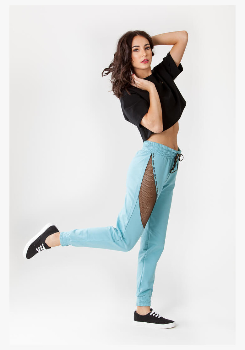 GoldBee Chicago Dusty Aqua Sweatpants GoldBee Chicago Dusty Aqua Sweatpants