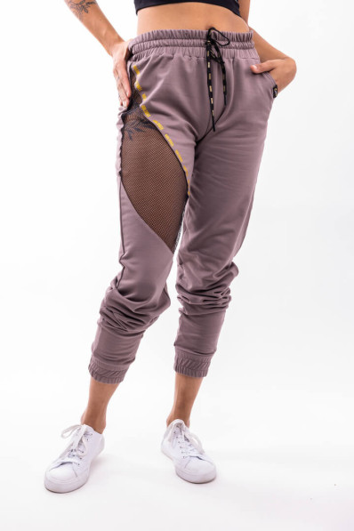 GoldBee Chicago Taupe Sweatpants