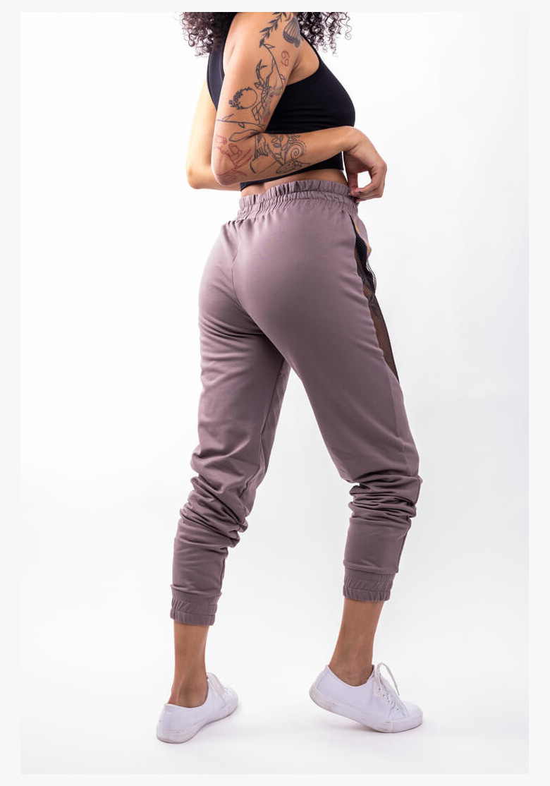 GoldBee Chicago Taupe Sweatpants