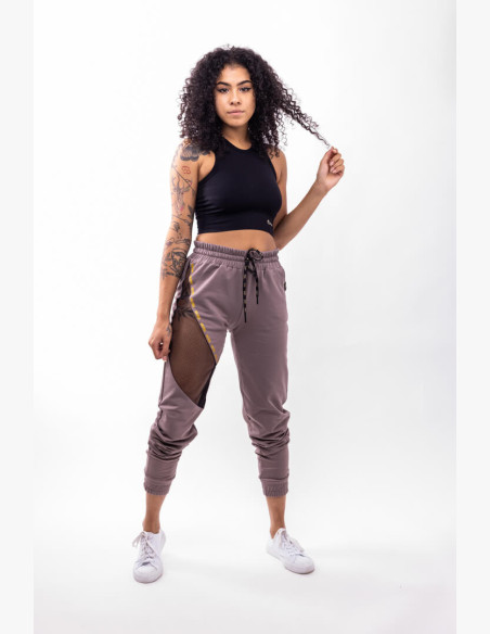 GoldBee Chicago Taupe Sweatpants