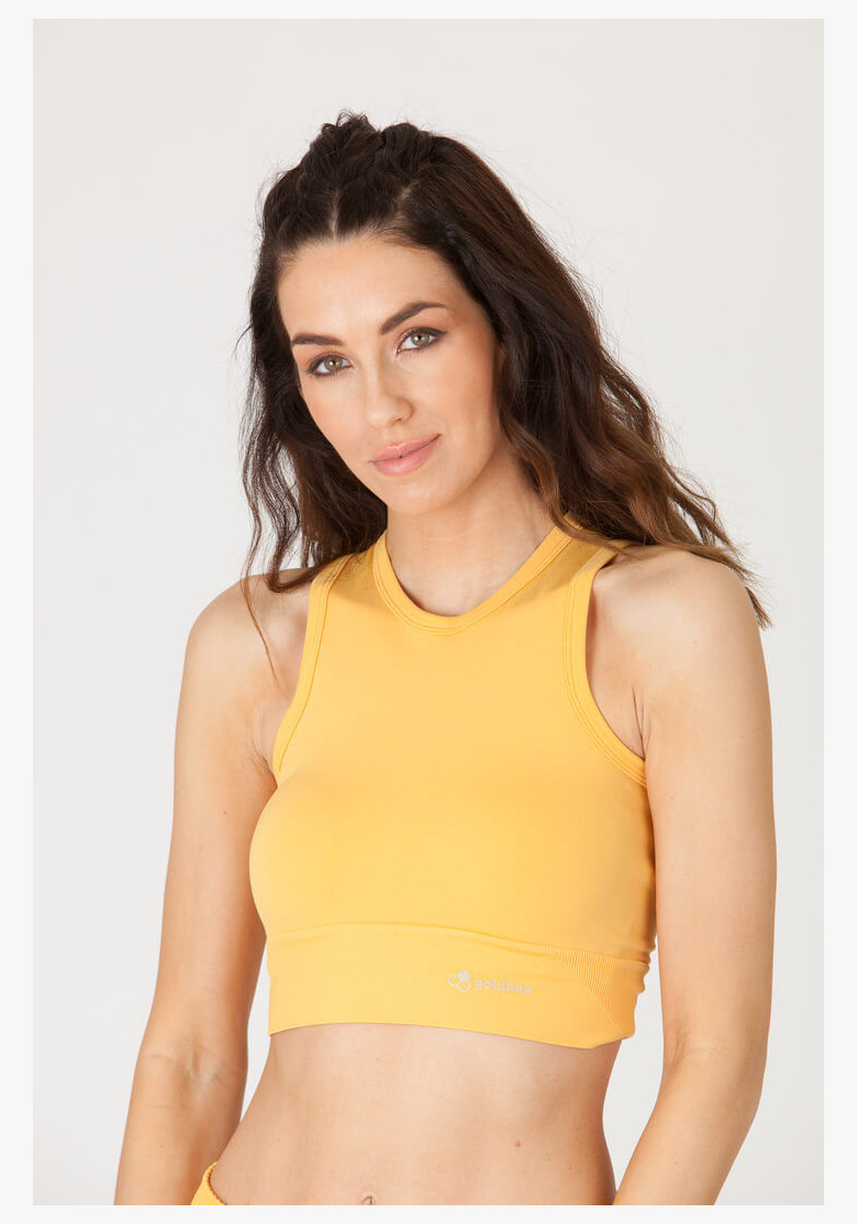 GoldBee BeTop Logo BeesWax tank top