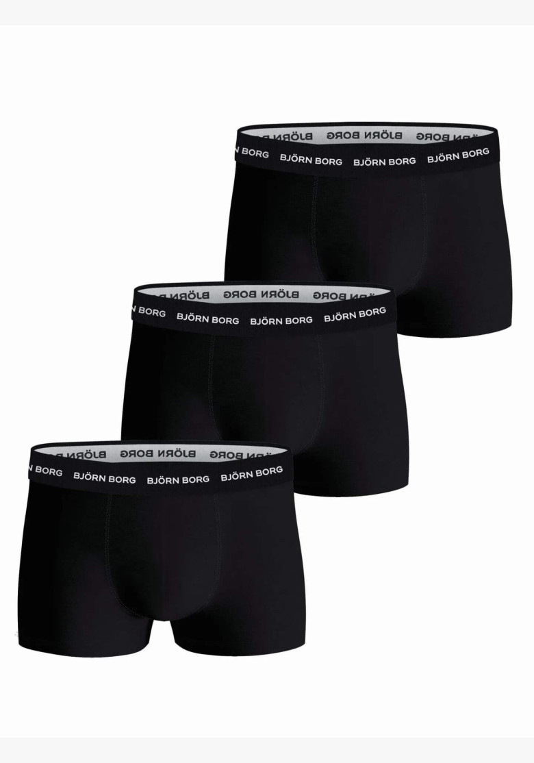 Boxer briefs Björn Borg Cotton Stretch 3p black