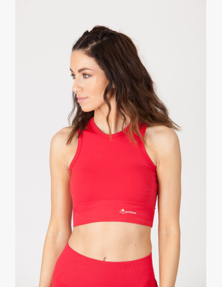 GoldBee BeTop Logo Ski Patrol Tank Top