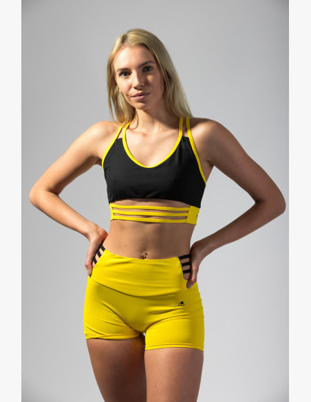 Top GoldBee Anastasiia BI Black and Yellow