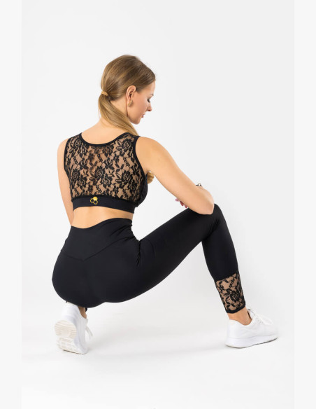 Top GoldBee Anastasiia Lace Black