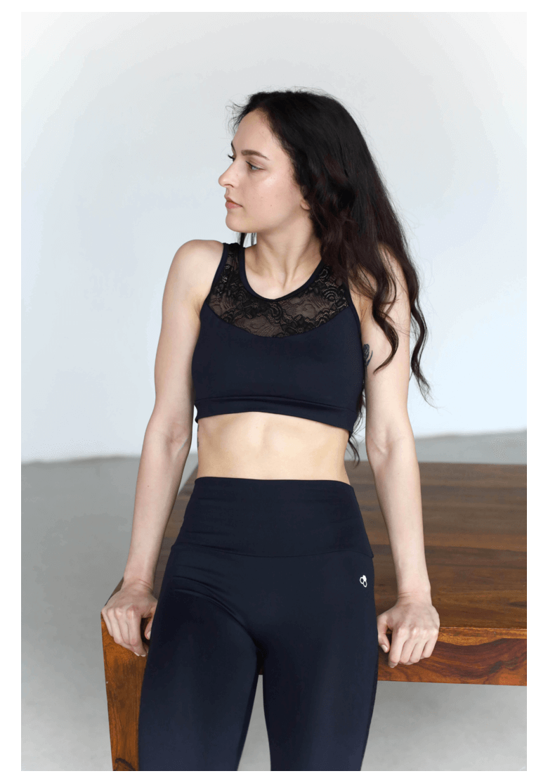 Top GoldBee Anastasiia Lace Black Top GoldBee Anastasiia Lace Black