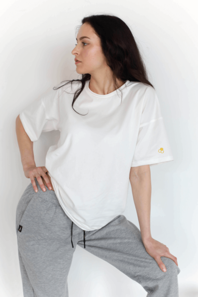 Tričko GoldBee Basic Organic White