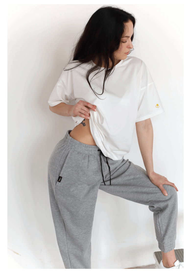 T-shirt GoldBee Basic Organic White