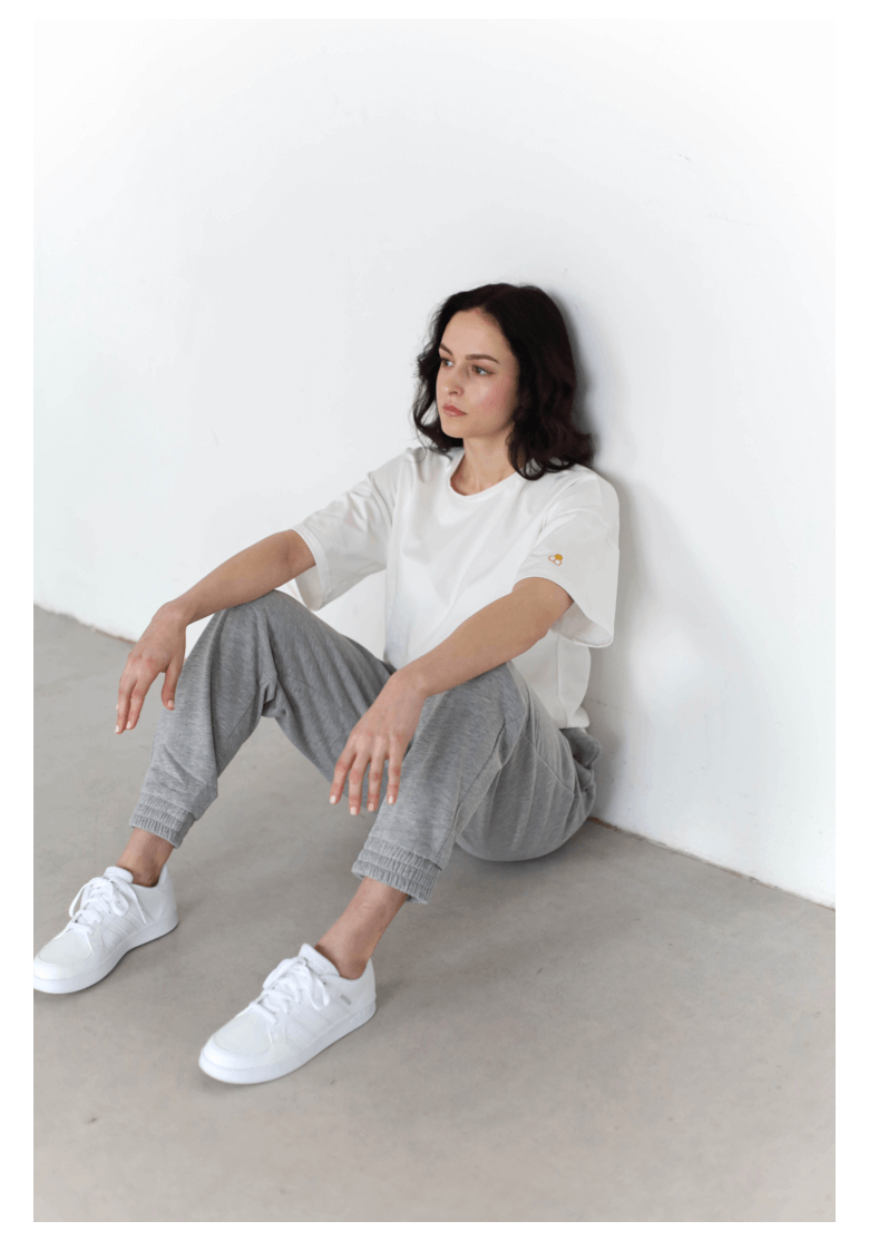 T-shirt GoldBee Basic Organic White