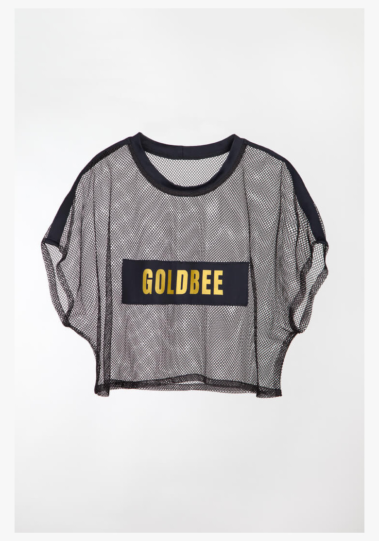 T-shirt GoldBee Miami Beach Black T-shirt GoldBee Miami Beach Black