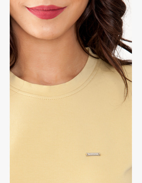T-shirt GoldBee Organic Dusty Yellow