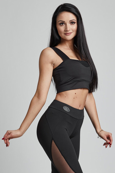 TOP PRETTY BLACK - Gym Provocateur