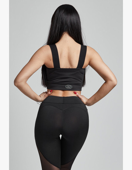 TOP PRETTY BLACK - Gym Provocateur