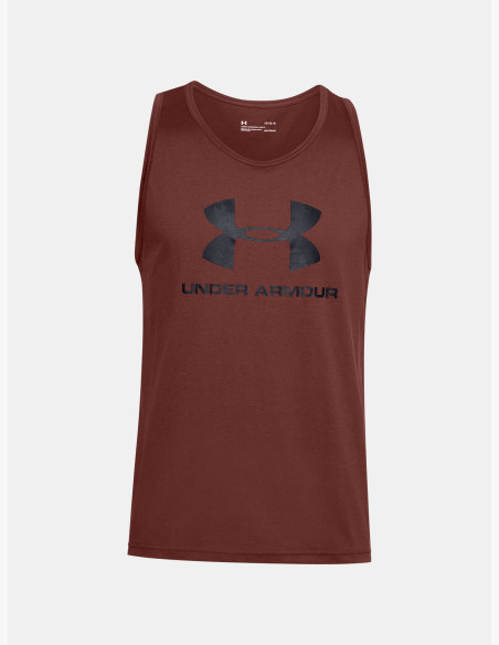 T-shirt Under Armour UA SPORTSTYLE LOGO TANK Cinna Red
