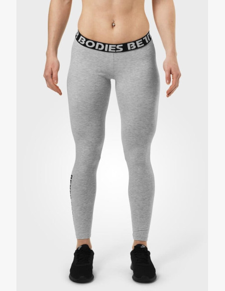 KENSINGTON WHITE MELANGE Leggings - Better Bodies