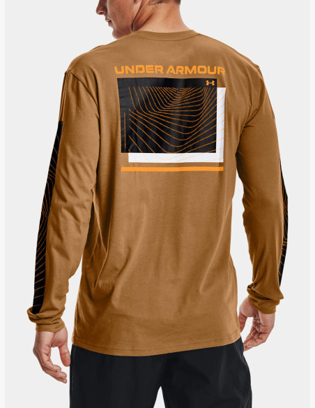 T-shirt Under Armour 21230 SWERVE LS Antique Ochre